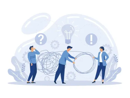 Illustrazione rete processi